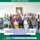 1ª RODA DE CONVERSA LEVA CONSCIENTIZAÇÃO SOBRE AUTISMO, THAD E TOD EM CAMPINORTE 