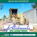 Presidente Julimar acompanha obras do Poder executivo em campinorte