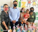 Vereador Ítalo Fernandes participa da ação em comemoração ao Dia Das Crianças